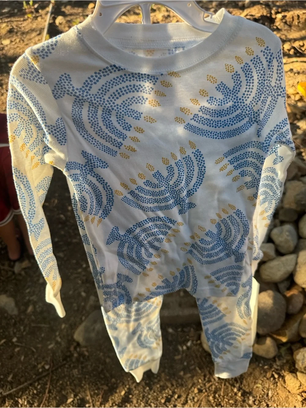 Carter's Hanukkah menorah pajamas Set